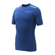 Beretta - Flash Seamless Underwear Short Sleeves - Blue Navy & Blue Beretta