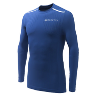 Beretta - Flash Seamless Underwear Long Sleeves - Blue Navy & Blue Beretta