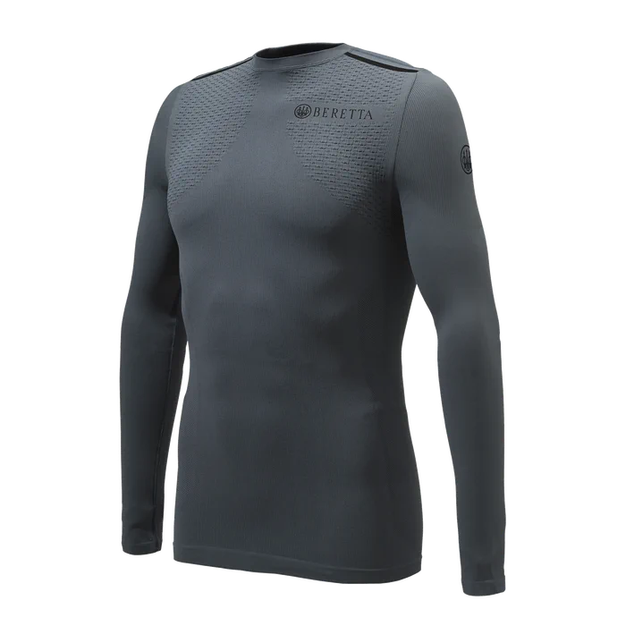 Beretta - Flash Seamless Underwear Long Sleeves - Ebony