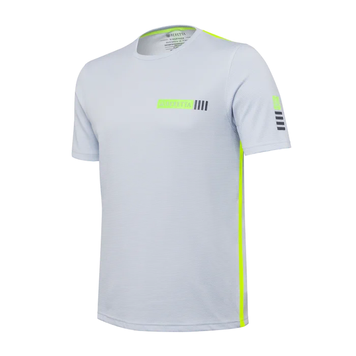 Beretta - Stripe T-shirt - Ice Grey