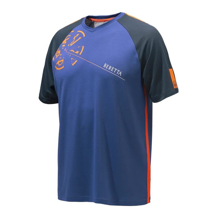 Beretta - Bullseye T-shirt - Blue Beretta
