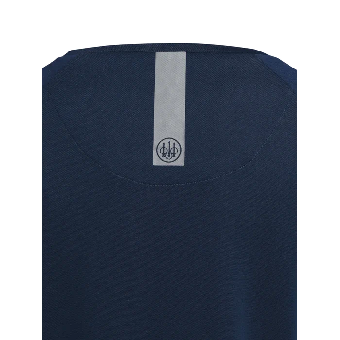 Beretta - Ciel Tech Woman's T-Shirt Long Sleeves - Blue Total Eclipse