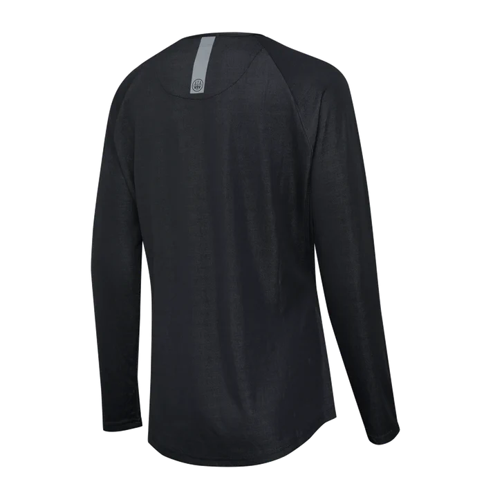 Beretta - Ciel Tech Woman's T-Shirt Long Sleeves - Black