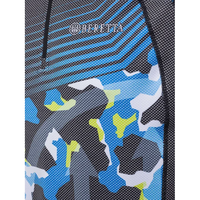 Beretta - Rush Graph Polo - Blue Camoflage