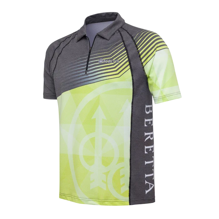 Beretta - Rush Graph Polo - Black & Sulphur