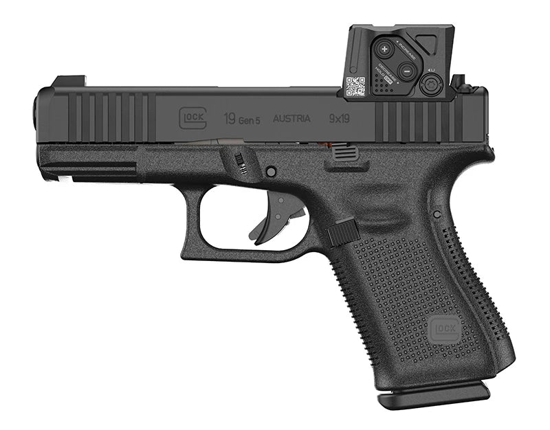 Glock 19 Gen5 FS – 9mm pistol med Aimpoint COA rödpunktsikte och A-CUT fräsning