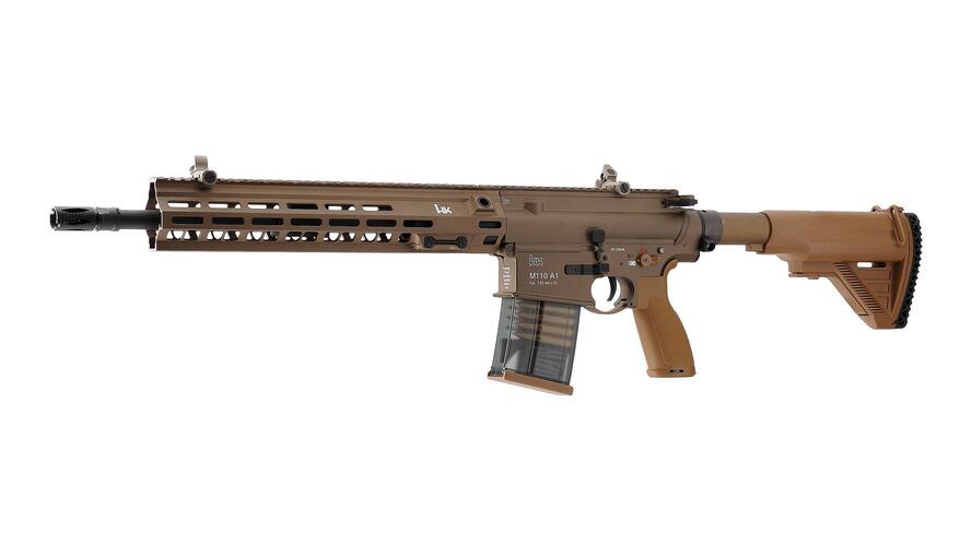 Heckler & Koch - M110 A1 - AEG - 6mm - Green-Brown