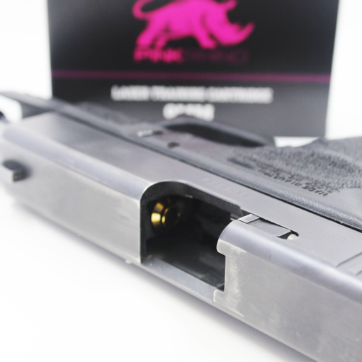 Pink Rhino Laser Training Cartridge – Mantis 9mm laserpatron för torrträning