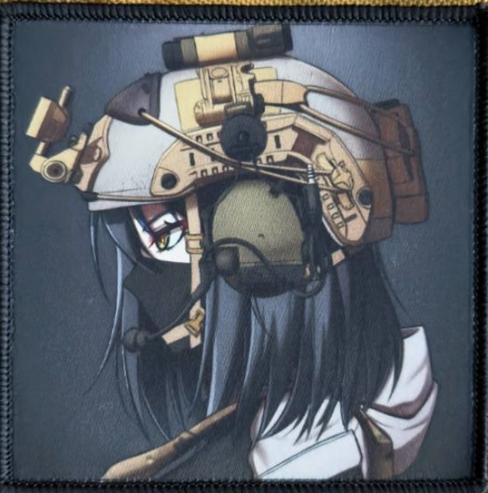 Tactical Girl - Number 1 - Patch