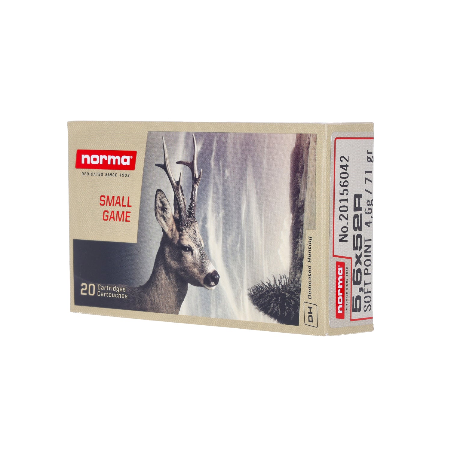 Norma - SoftPoint - .5,6x52R - 4,6g/71gr - 20/ask