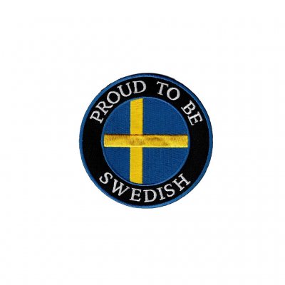 Proud to be Swedish - Patch