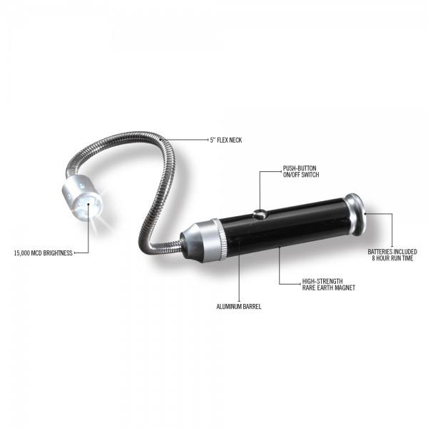 Real Avid Magnetic Bore Light – LED-lampa för pipinspektion med magnetfäste