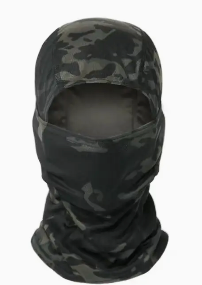 Balaclava - Camo Svart