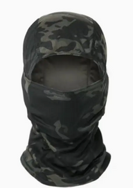 Balaclava - Camo Svart