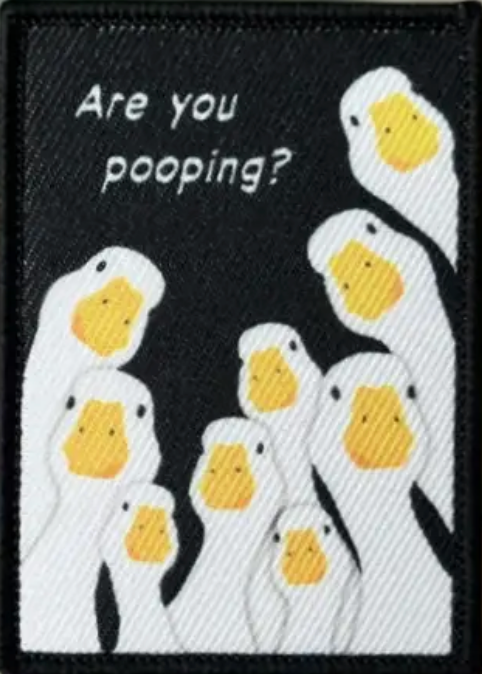 Are you pooping - Patch