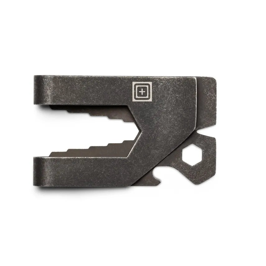 5.11 - Steel Jacket Money Clip - Black Satin Wash (340)
