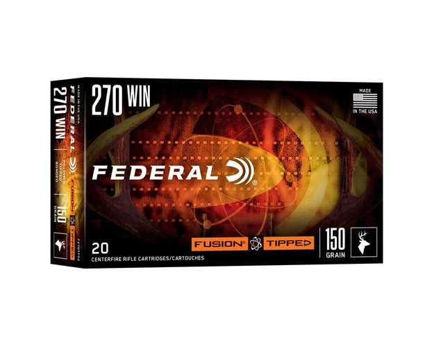 Federal - Fusion Tipped Ammo - .270 Win - 150gr - 20/Box