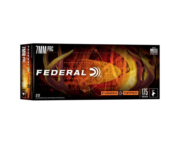 Federal - Fusion Tipped Ammo - 7mm PRC - 175gr - 20/Box