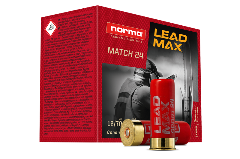 Norma - Lead Max Match - 12/70 - 24gr - US 8 - 25/ask