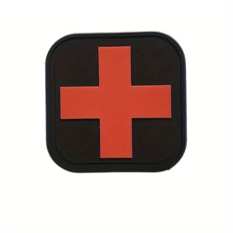 Första Hjälpen - Svart - PVC - Patch