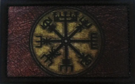 Viking - Compass - Brun - Patch