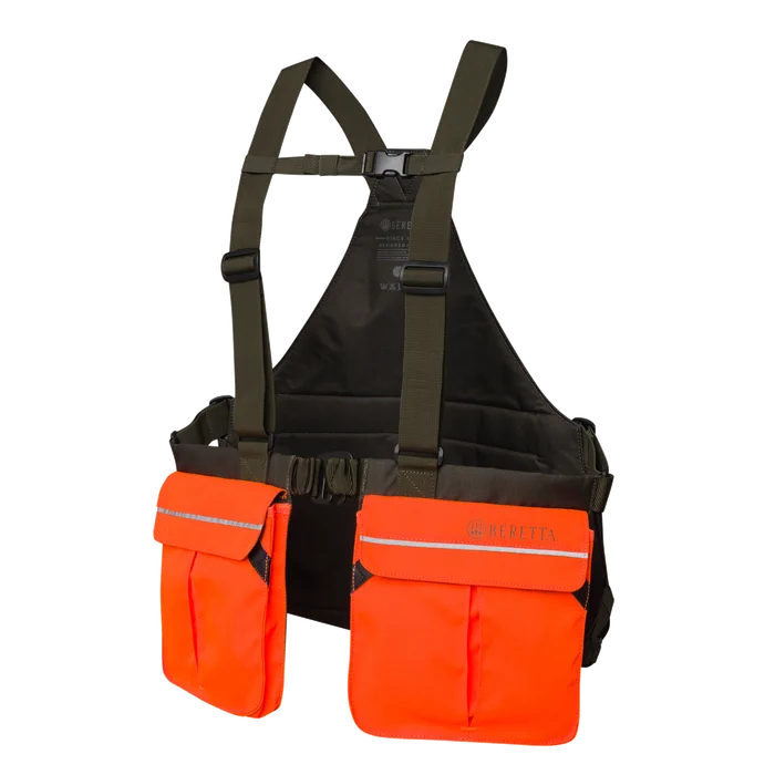 Beretta - Strap Evo Vest - Green Moss & Orange