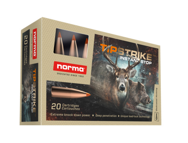 Norma - 7x57R - Tipstrike - 10,4gr/160g - 20/ask