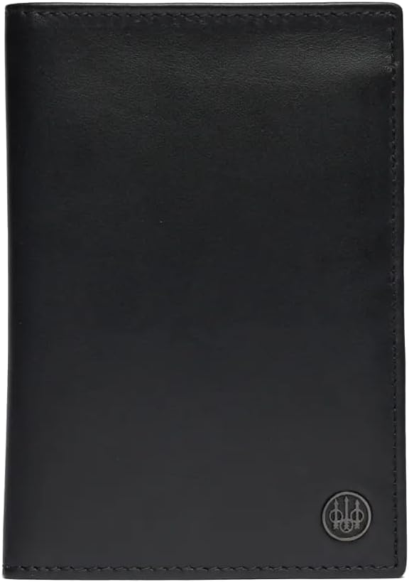 Beretta - Vertical Bifold Document Holde - Black