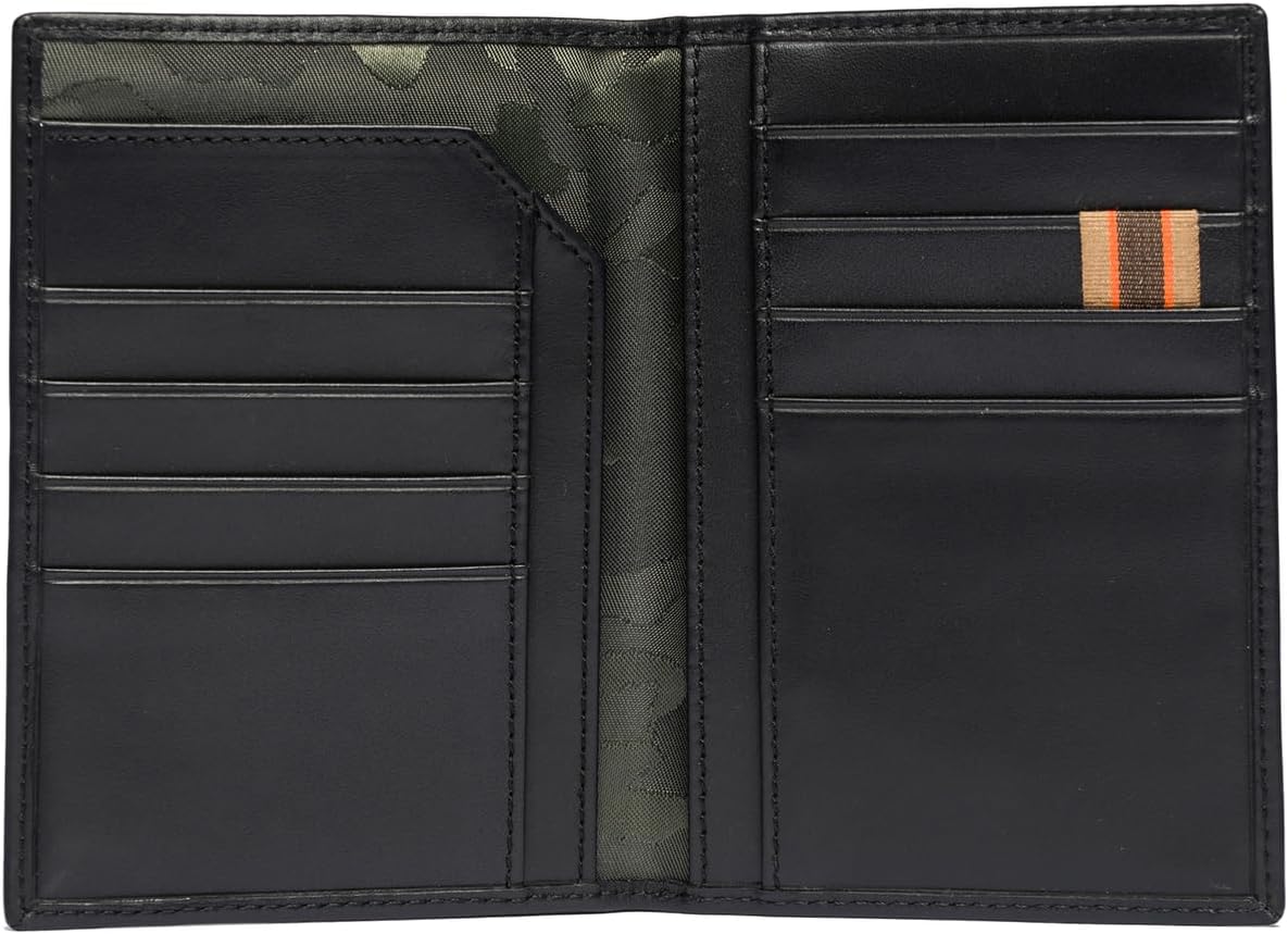 Beretta - Vertical Bifold Document Holde - Black