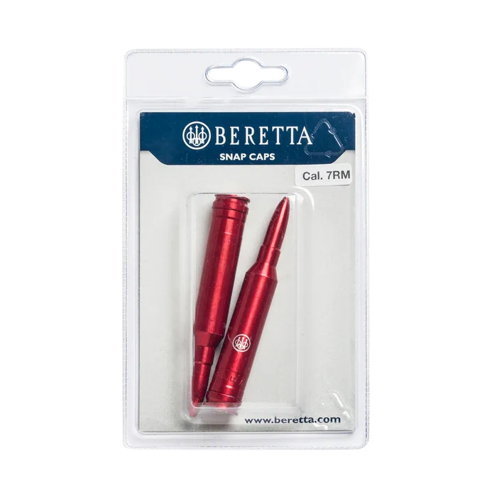 Beretta - Rifle Snap Caps Cal. 7mm Rem - Red