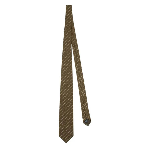 Beretta - Jacquard Tie - Brown