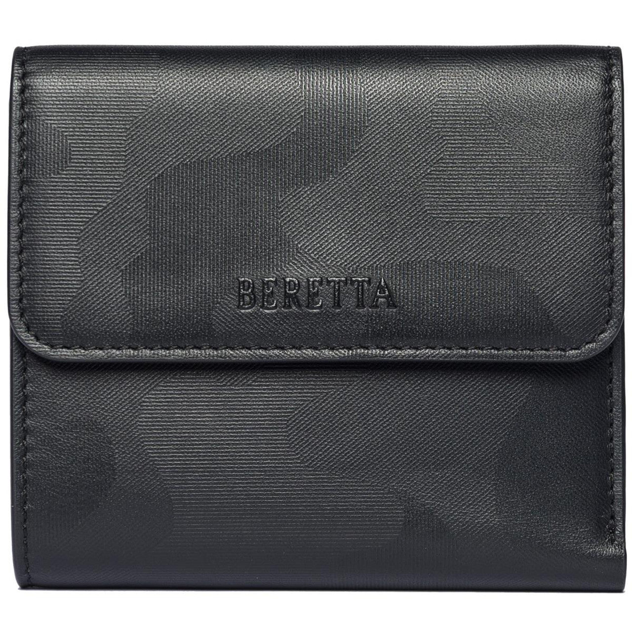 Beretta - Bifold Wallet With Flap - Black
