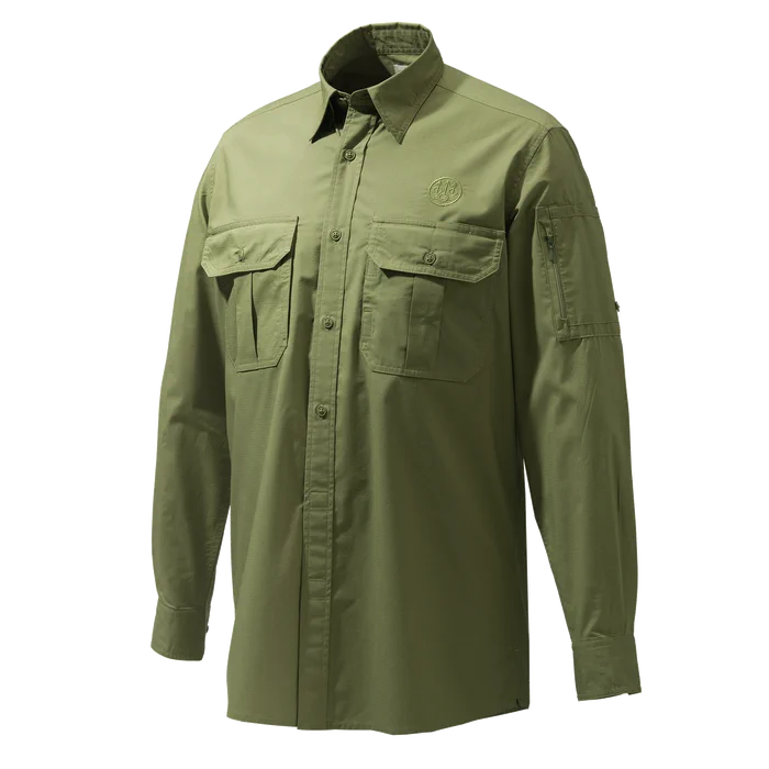 Beretta - Mortirolo Shirt long sleeve - Olive Drab