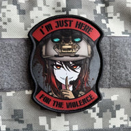I'm Just Here for the Violence - Girl – Patch