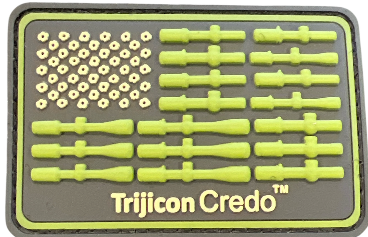 Trijicon Credo Flag Patch – taktisk patch med kardborre och flaggdesign