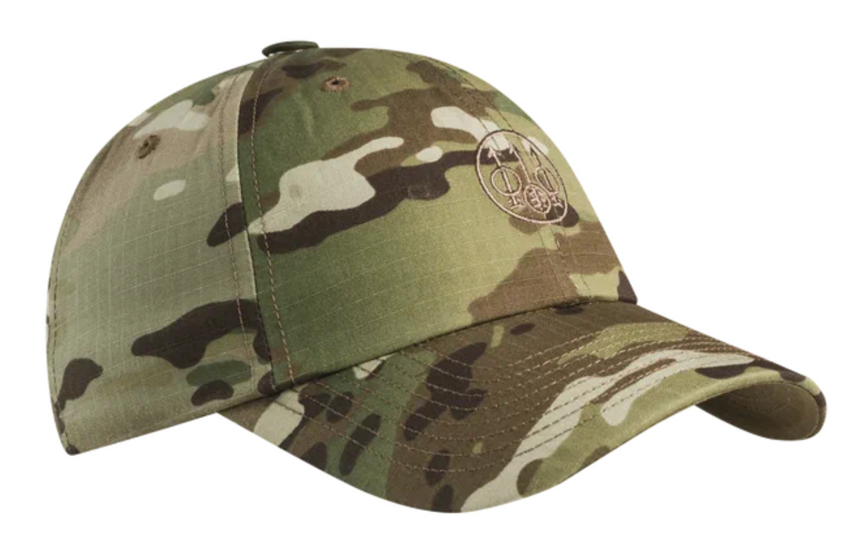 Beretta Multicam Cap – camouflagekeps med broderad logotyp