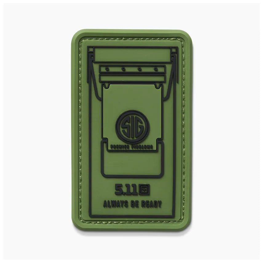 5.11 - Sig Sauer x 5.11 - Ammo Cans Patch - Green (194)