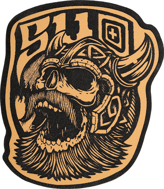 5.11 Viking Patch – laserskuren kardborrepatch med vikingamotiv