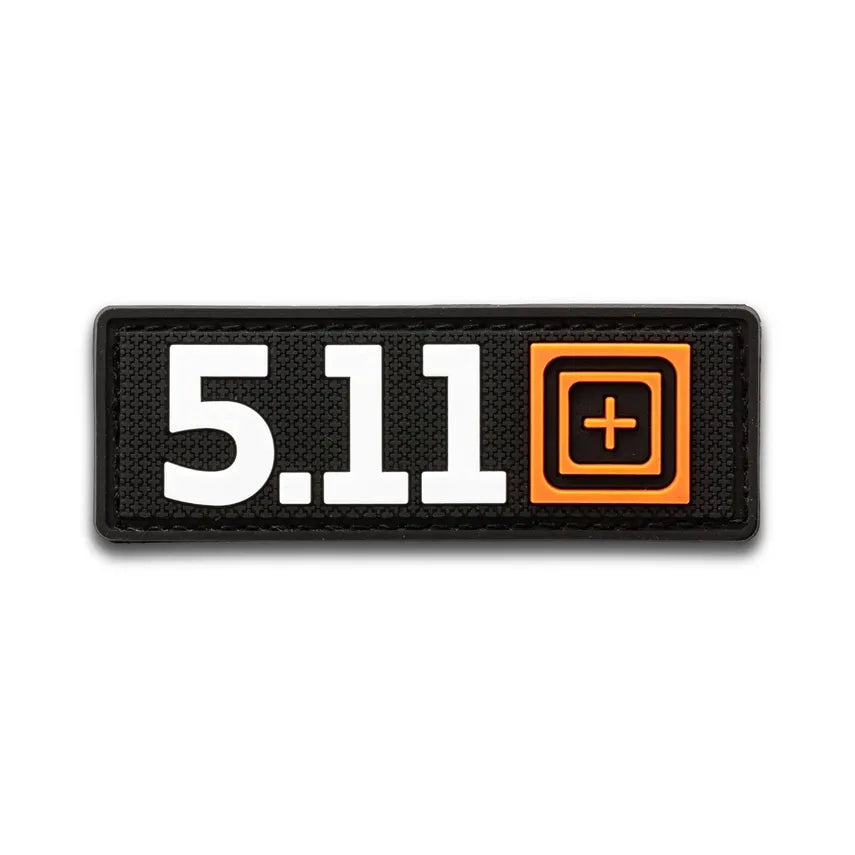 5.11 Logo Patch – kardborrepatch med 5.11-logotyp, laserskuren