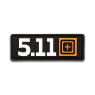 5.11 Logo Patch – kardborrepatch med 5.11-logotyp, laserskuren