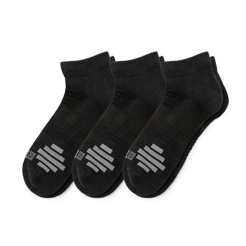 5.11 - PT-R plus ankle socks (3-Pack) - Black (019)