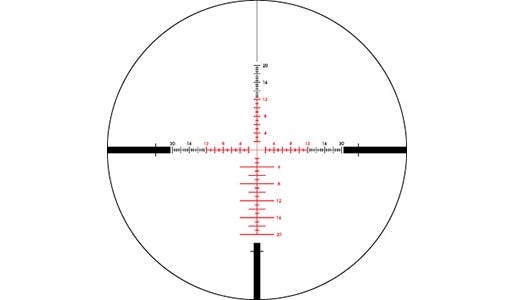Vortex - Viper PST Gen 2 - 5-25x50 SFP - riktm. EBR-4 - MOA