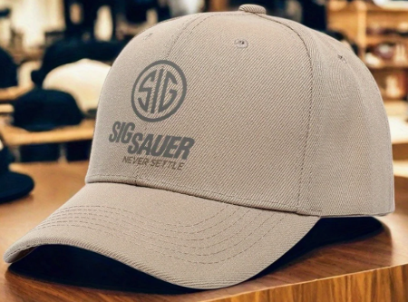 Sig Sauer - Keps - Never settle - Brun