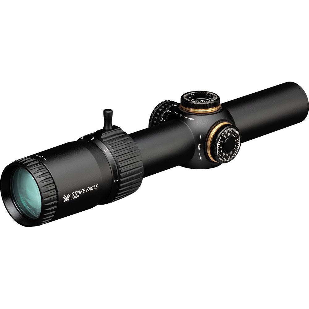 Vortex Strike Eagle 1-8x24 kikarsikte med AR-BDC3 MRAD-riktmedel och belyst riktpunkt