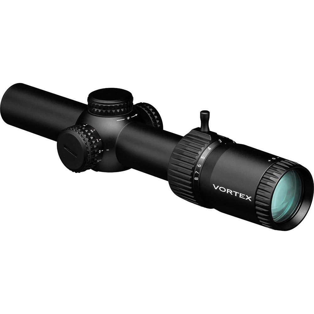 Vortex Strike Eagle 1-8x24 kikarsikte med AR-BDC3 MRAD-riktmedel och belyst riktpunkt