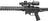 Vortex Strike Eagle 1-8x24 FFP kikarsikte med belyst EBR-8 MOA-riktmedel