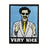 Borat - Very nice - Blå - Patch