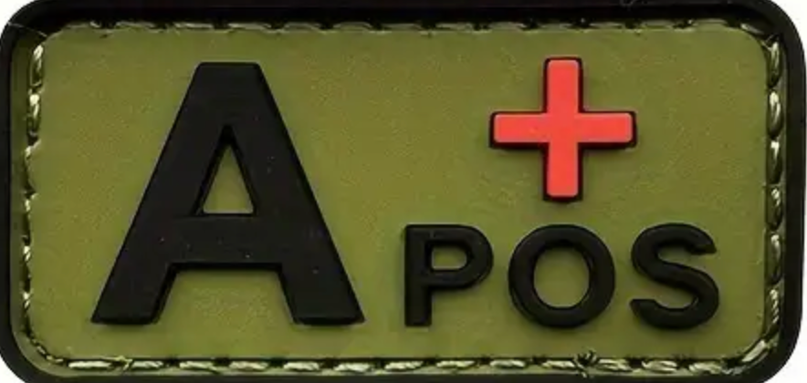 Blodgrupp A+ Pos - PVC