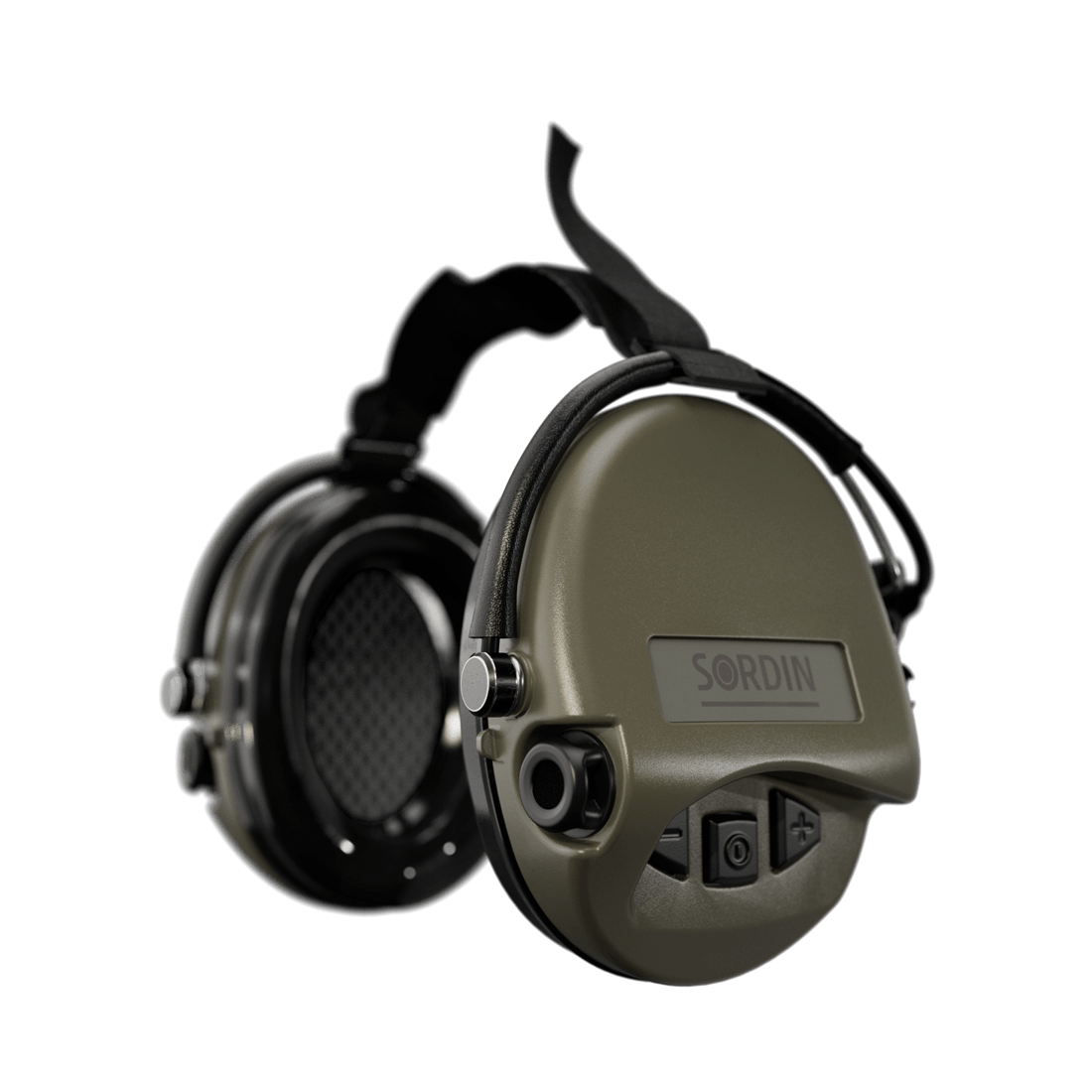 Sordin - Supreme Mil AUX Neckband Green