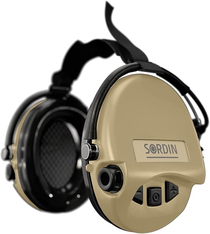Sordin - Supreme Mil AUX Neckband - Sand